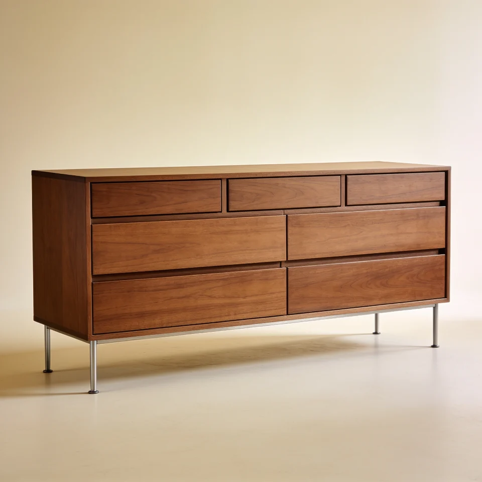 Seven Drawer Dresser Chest