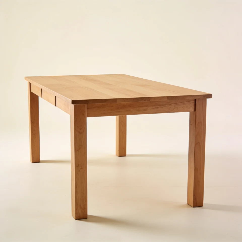 Rectangular Six Place Dining Table